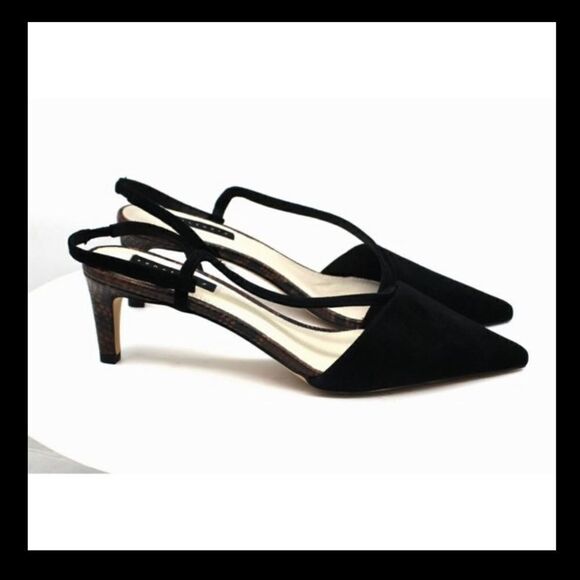 Anthropologie Sanctuary Pumped Up Asymmetrical Strappy Heels NIB - Picture 9 of 9